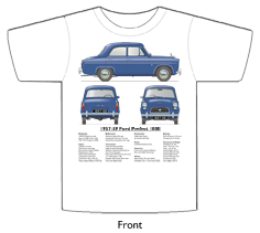 Ford Prefect 100E 1957-59 T-shirt Front